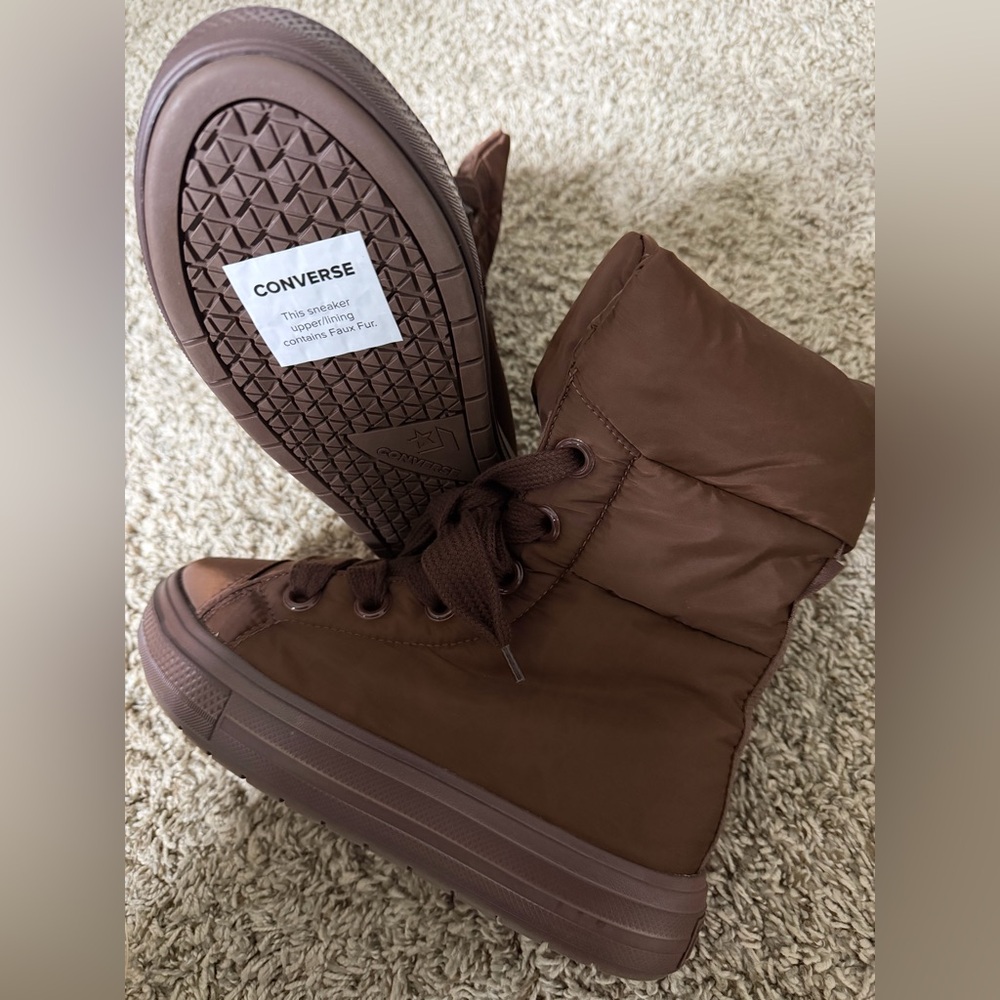 Brown Winter & Rain Boots - Picture 2 of 7